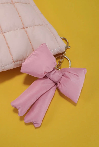 Puffy Bow Bag Charms - Pink Poplar Boutique