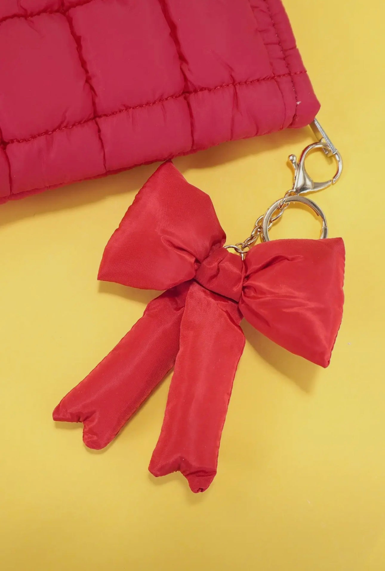 Puffy Bow Bag Charms - Pink Poplar Boutique