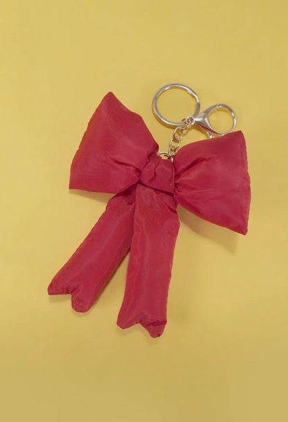 Puffy Bow Bag Charms - Pink Poplar Boutique