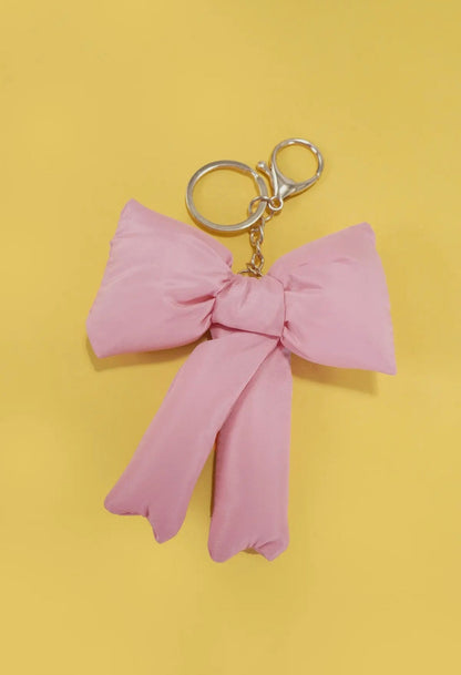 Puffy Bow Bag Charms - Pink Poplar Boutique